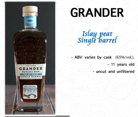 Grander rum Islay Peat